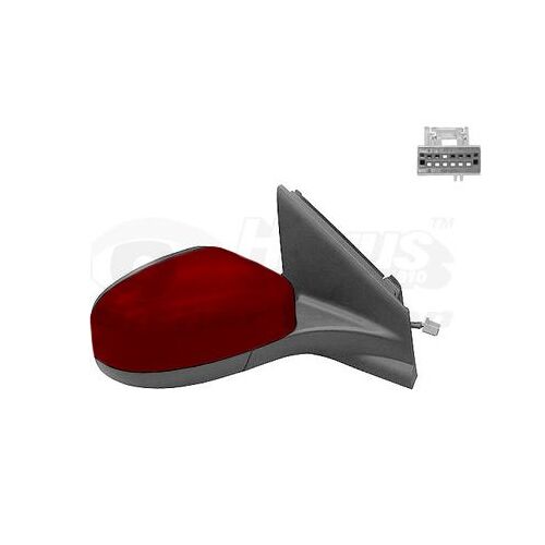 Retroviseur Electrique Droit Rouge Pour Ford Mondeo 06/07 - 09/10