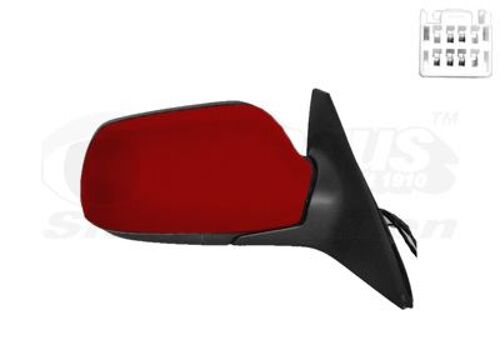 Retroviseur Electrique Droit Rouge Pour Mazda 6 02 - 08