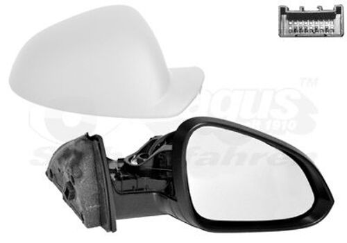 Retroviseur Electrique Droit Blanc Pour Opel Insignia 08 - 13