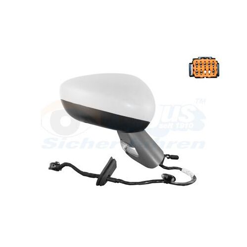 Retroviseur Electrique Droit Blanc Pour Citroen C5 04/08 - 17