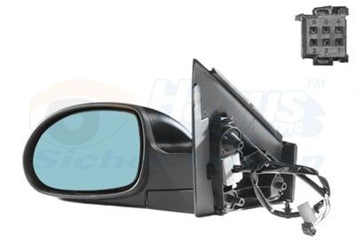 Retroviseur Electrique Gauche Noir Pour Citroen C5 - 10/04