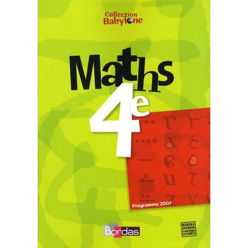 Maths 4e