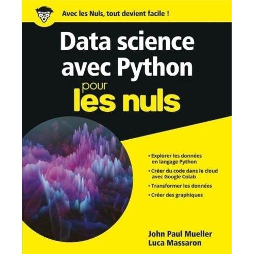 Python Pour La Data Science Pour Les Nuls