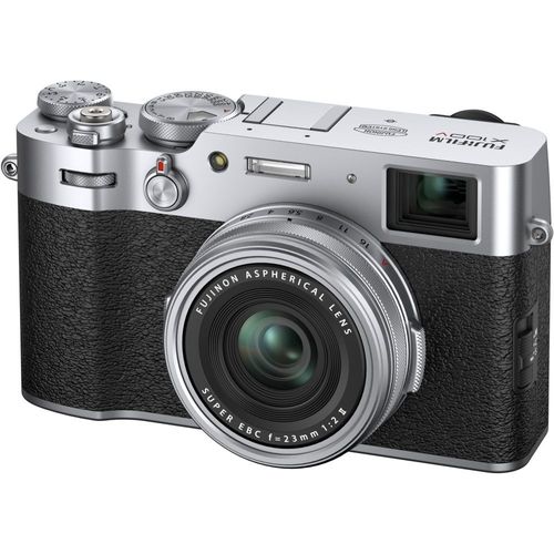 Fujifilm X Series X100V - Appareil photo numérique - compact - 26.1 MP - APS-C - 4K / 30 pi/s - Fujinon - Wi-Fi, Bluetooth - argent