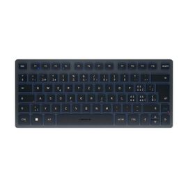 CHERRY KW 7100 MINI BT - Clavier - sans fil - Bluetooth 5.1 - QWERTZ - Suisse - commutateur : CHERRY SX - bleu ardoise