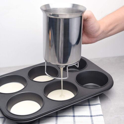 Distributeur De Pâte À Gaufres, Petits Gâteaux, Crêpes, Biscuits, Muffins, Tasse À Mesurer, Outils De Cuisson Pour Gâteaux, Nouveauté