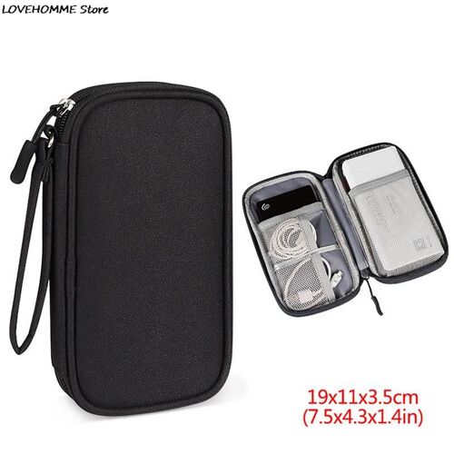 Étui électronique numérique USB portable, sac de rangement pour câble de voyage, sacs de rangement en poudre, accessoires pour chargeur rette, disque dur d'alimentation
