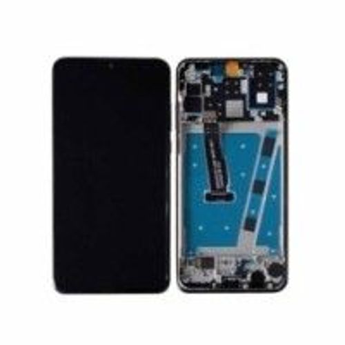 Ecran + Frame Pour Huawei P30 Lite Noir