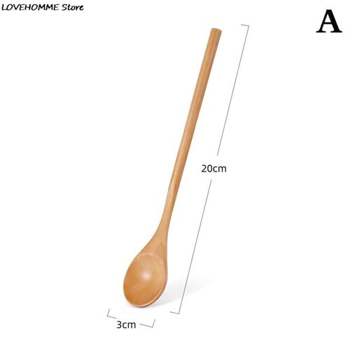 Cuillère À Thé En Bois, Longues Cuillères À Café, Petite Cuillère À Thé En Bois, Cuillère À Dessert Au Miel, Agitateur À Café, Cuillères À Café, Articles De Table 1 Pièce