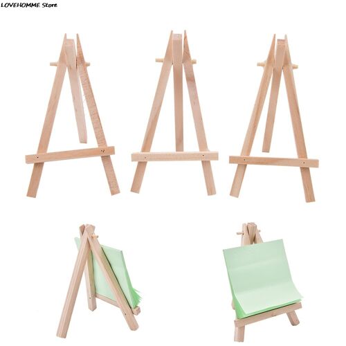 Mini porte-cartes en bois pour artiste, présentoir pour table de mariage, décoration de fête, 12.5x7cm, 1 pièce