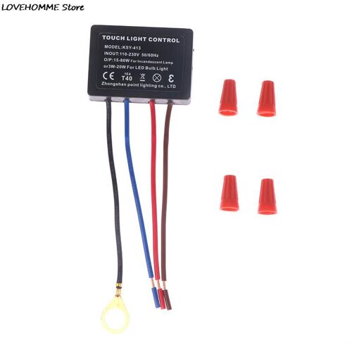 Interrupteur Tactile Pour Lampe De Table, Variateur De Lumière, Module De Commande, Capteur, Compatible Avec Les Lampes À Incandescence, Ac110-230v