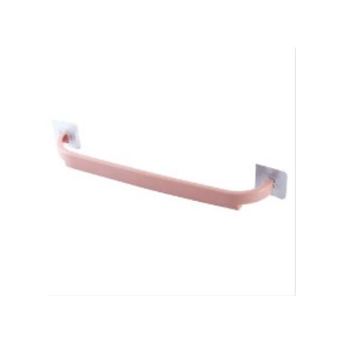 Porte-serviettes mural, barre de rangement à une tige, porte-serviettes T1 sur armoire de cuisine