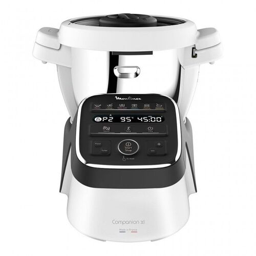 Moulinex Companion XL HF808800 - Robot cuiseur - 4.5 litres - 1.6 kWatt - Gris ardoise