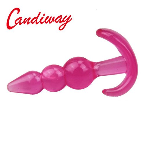 Plug Anal Rose Pour Hommes Et Femmes, Mini Jouets Non Sexuels, Pour Premier Essai, Vie Nocturne, Ancre, 3 Boules, Stimulant Dans Le Jardin, Plug Anal, H