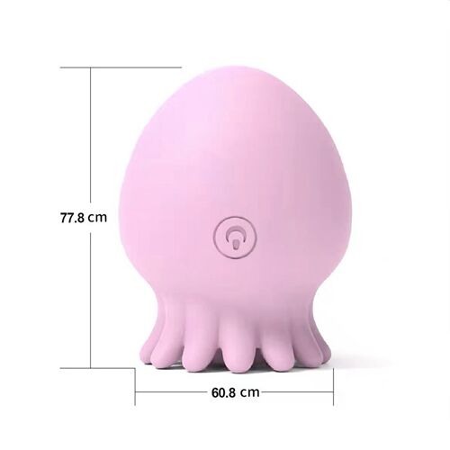 Vibrateur De Calmar, Ventouse Vibrante, Massage Du Clitoris Et Des Mamelons, Langue, Masturbateur, Jouets Sexuels Pour Femmes, Vibrateur Vaginal