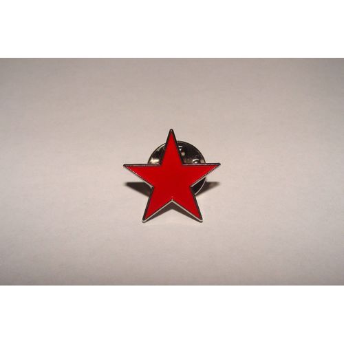 Pin S Metal Etoile Rouge
