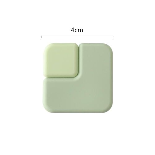 Butoir de porte en Silicone auto-adhésif, Anti-collision, Anti-choc, poignée de porte, silencieux, 1/3 pièces