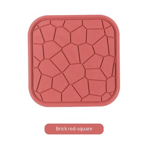 Set De Tapis De Table En Silicone, 1 Pièce, Résistant À L'eau Et À La Chaleur, Napperon De Cuisine Antidérapant, Décoration De Maison, Sous-Verres Créatifs