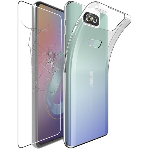 Ebeststar - Coque Asus Zenfone 6 Zs630kl 6z Etui Gel Anti-Choc Ultra Fine Invisible, Transparent [Dimensions Precises Smartphone : 159.1 X 75.4 X 9.2mm, Écran 6.4''] [Nb: Lire Description]