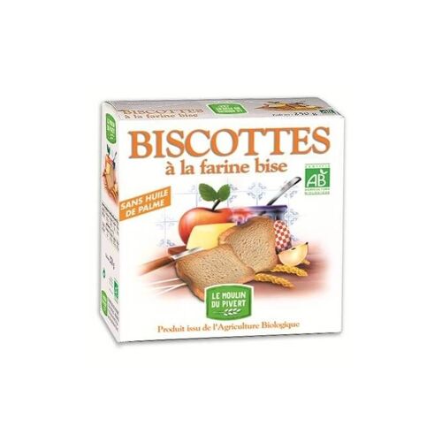 Biscottes Bises A L Huile D Olive 270g