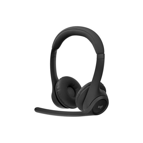 Logitech Zone 305 - Micro-casque - sur-oreille - Bluetooth - sans fil - isolation acoustique - Certifié pour Microsoft Teams, Works With Chromebook Certified