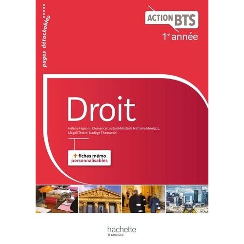 Droit 1re Année Bts