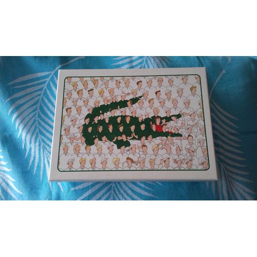 Boîte Coffret Parfum "Lacoste" En Bon État Vendue Vide Pour Collectionneur Averti.🐊