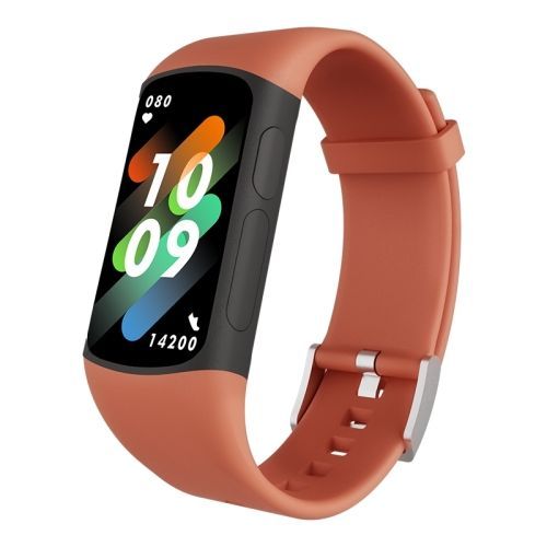 Montre De Sport Intelligente Spovan H7 Bt5.3 Ip67 1,47 Pouces - Orange