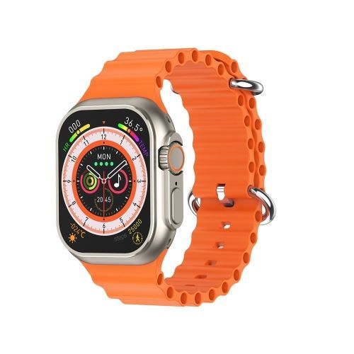 Montre Intelligente À Écran Couleur W800 Ultra De 2,02 Pouces - Orange