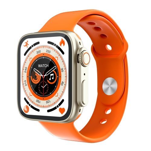 Montre intelligente à écran couleur S8 Ultra de 1,81 pouces - Orange