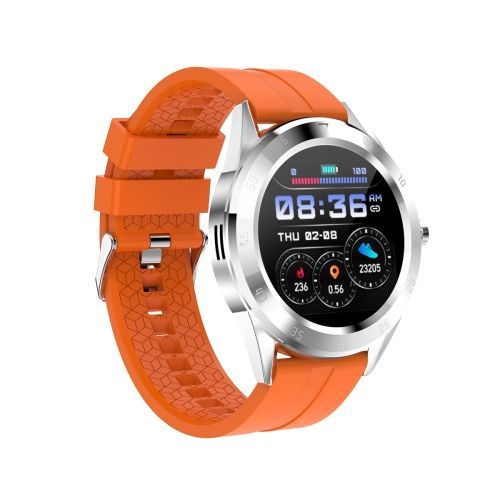 Y10 1.54inch Écran Couleur Montre Intelligente Ip68 Étanche - Orange