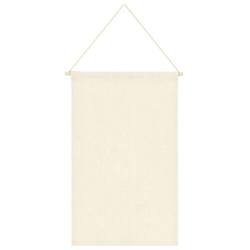 Bannière de fanion en émail avec épingle à revers, Badge mural en toile vierge simple, stockage de bannière, décoration suspendue pour la maison