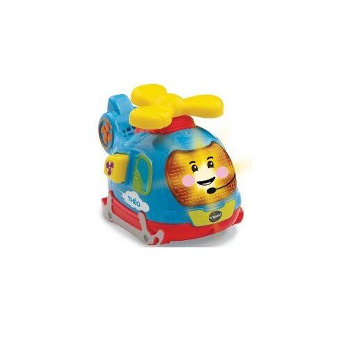 Vtech Vehicule - Theo Super Helico Avec Bouton Surprise - Tut Tut Bolides