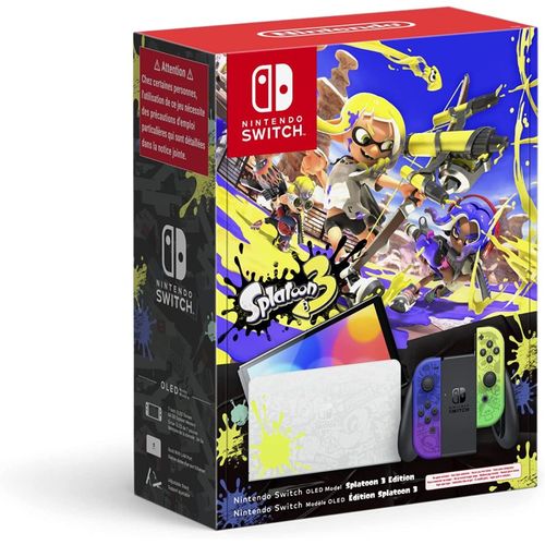 Console Nintendo Switch Oled Edition Splatoon 3