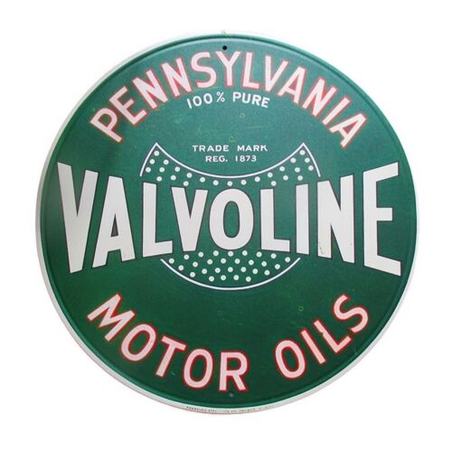 Plaque Pennsylvania Valvoline Motor Oils 30cm Déco Garage