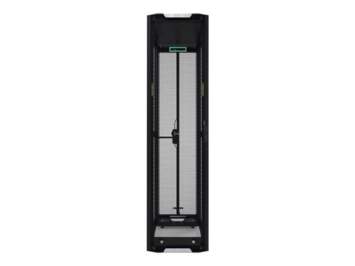 HPE 800mm x 1200mm G2 Enterprise Pallet Rack - Rack - Noir avec des touches d'argent - 42U - 19
