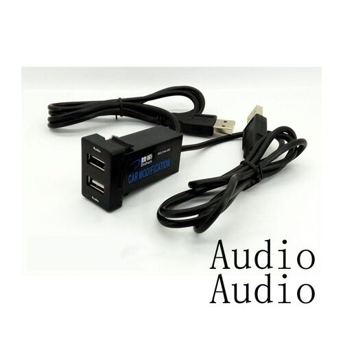 Chargeur Usb De Voiture | 1pc, Chargeur Usb, Connecteur Usb, Tension Affichage, Température, Vo L.V Tem Hdmi 2,1a/5v Pour Byd G6