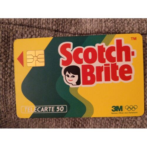 Télécarte Scotch Brite