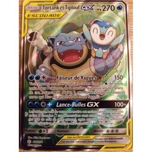 Tortank Et Tiplouf Gx Escouade Soleil Et Lune 12 215 236