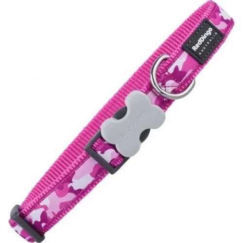 Nc Collier Pour Chien Red Dingo Fuchsia Camouflage (1,2 X 20-32 Cm)
