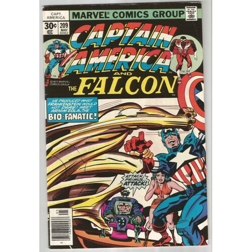 Captain America N° 209