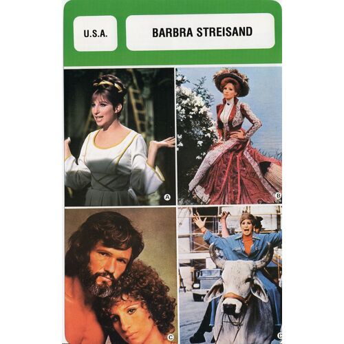 Fiche Monsieur Cinema Barbra Streisand
