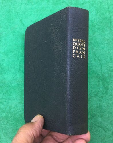 Missel Quotidien Français 1966 Editions Mame Bible Religion