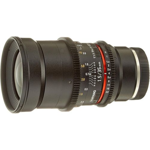 Samyang Objectif Pour Sony E 35 Mm T1,5 Vdslr Ii Noir
