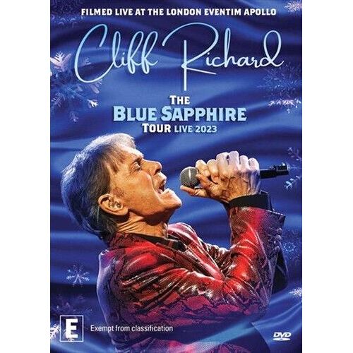 Cliff Richard: The Blue Sapphire Tour Live 2023 [Digital Video Disc] Australia - Import, Ntsc Region 0
