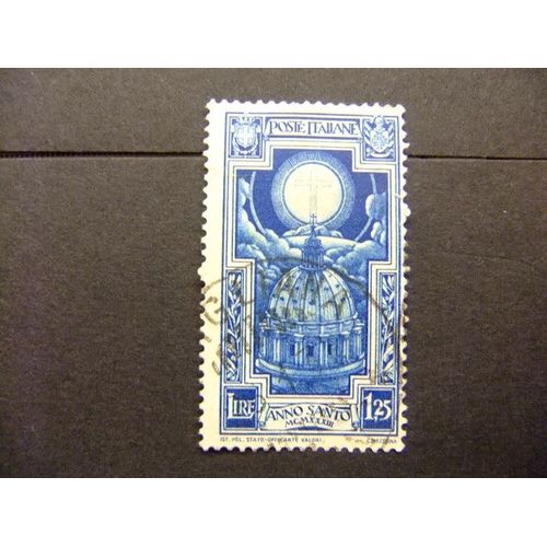 L 122 Italia Italie 1933 / Cupula De San Pedro / Yvert 328 Fu