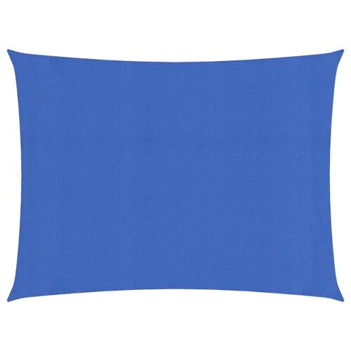 Vidaxl Voile D'ombrage 160 G/M² Rectangulaire Bleu 5x6 M Pehd