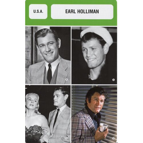Fiche Monsieur Cinema Earl Holliman