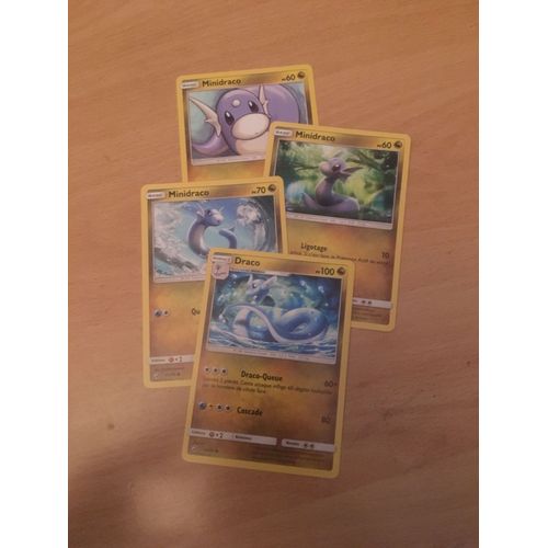 (2161) Minidraco X3 + Draco Pokemon