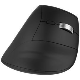 T'nB Ergo INFINITE - Souris verticale - ergonomique - rechargeable - 7 boutons - sans fil - Bluetooth, 2.4 GHz - récepteur sans fil USB - noir - boîte de suspension